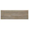 TREXM Multipurpose Home Kitchen Dining Bar Table Set with 3 Upholstered Stools(Natural Wood Wash)